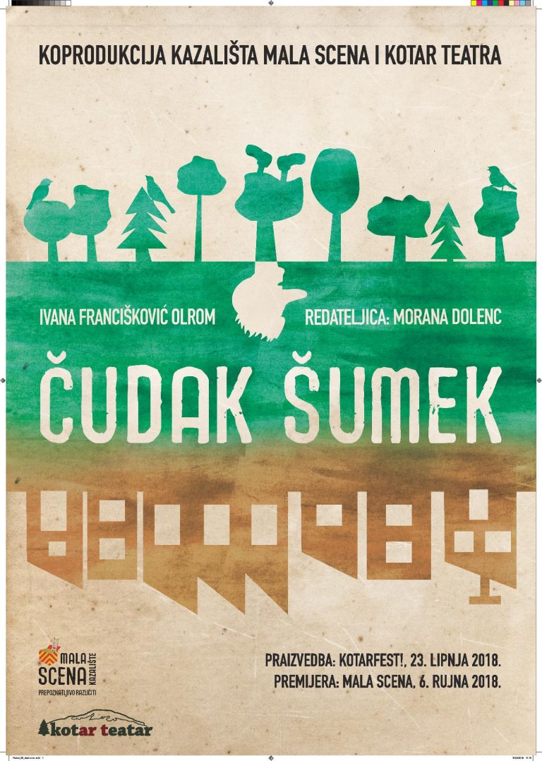Čudak šumek - plakat