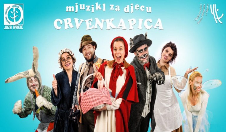 Naslovna slika predstave Crvenkapica