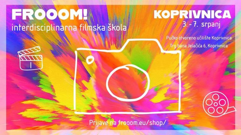 FROOOM! ljetna zabavna filmska škola za djecu i mlade