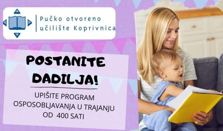 Program osposobljavanja za poslove dadilje