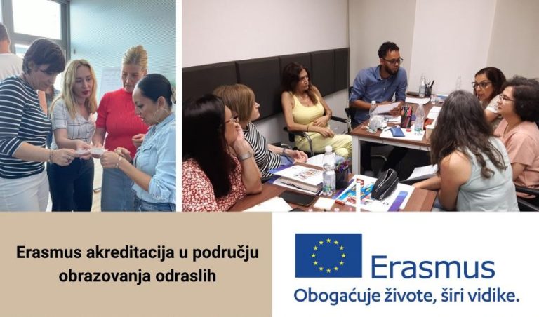 Odluka o dodjeli Erasmus akreditacija u području obrazovanja odraslih