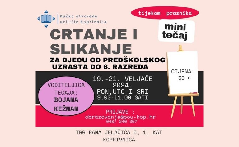 Mini tečaj crtanja i slikanja