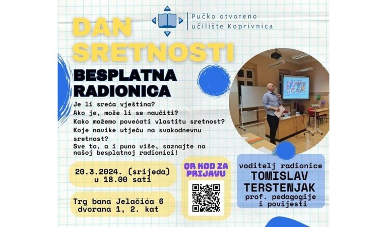 Dan sretnosti - radionica