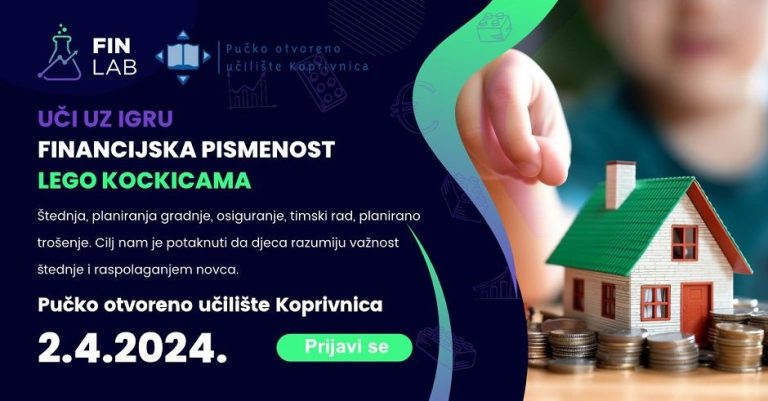 Financijska pismenost LEGO kockicama