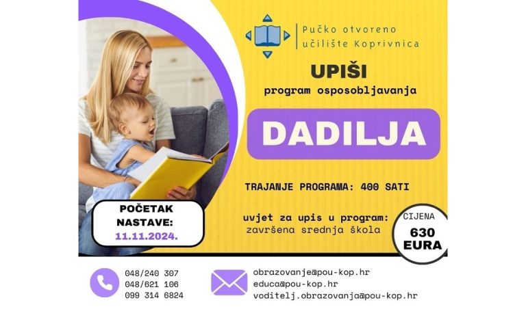 Upisi: Dadilje