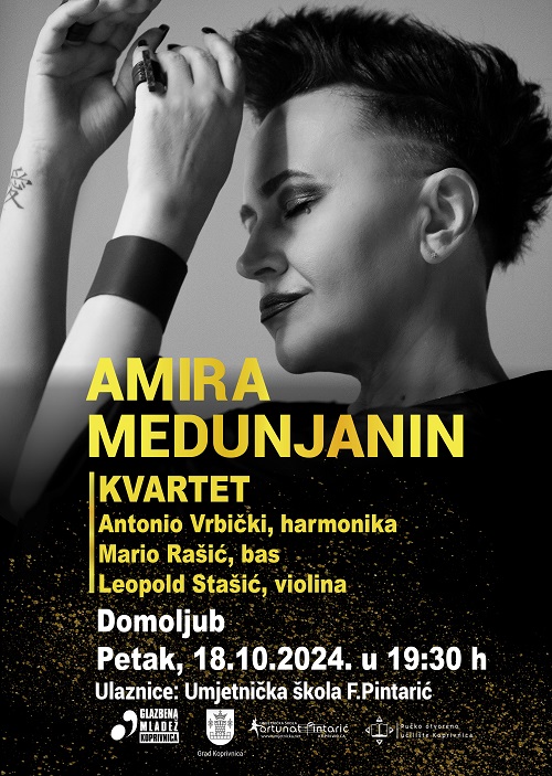 Plakat - Amira Medunjanin kvartet