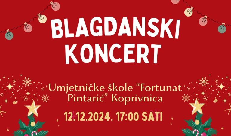 Blagdanski koncert - naslovna