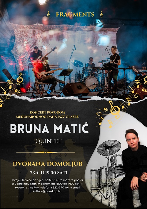 Plakat - Bruna Matić Quintet