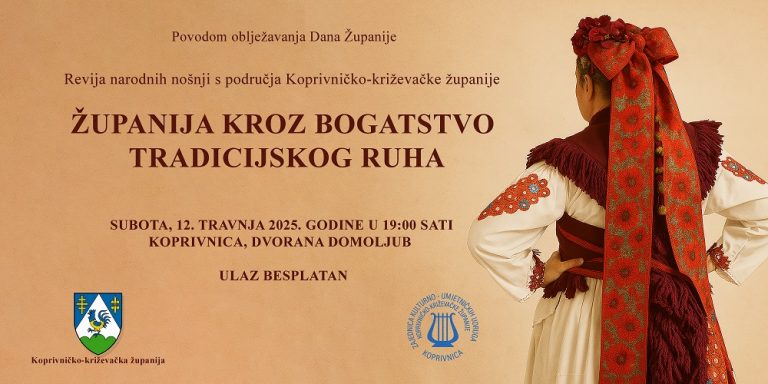 Županija kroz bogatstvo tradicijskog ruha