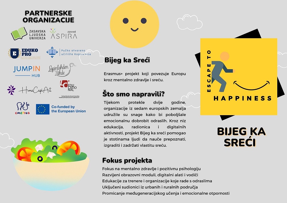 Escape to Happiness letak