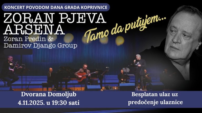 Zoran pjeva Arsena - koncert