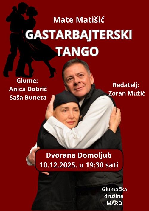 Gastarbajterski tango - plakat