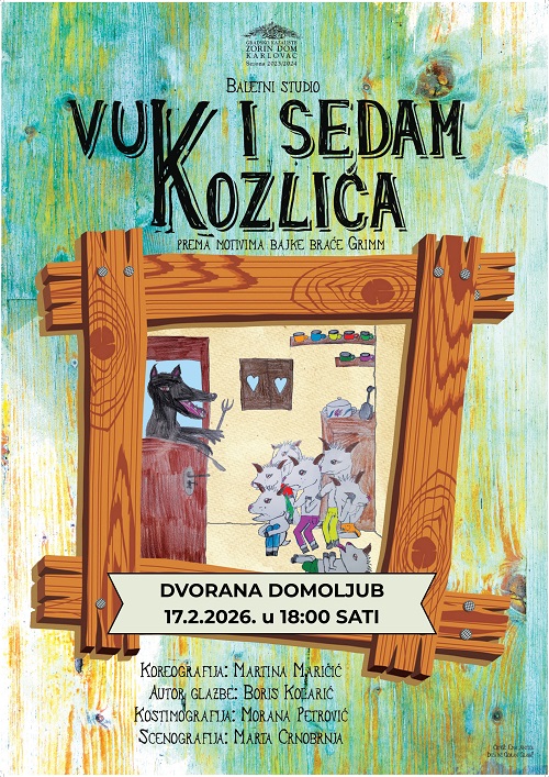 Vuk i sedam kozlića - plakat